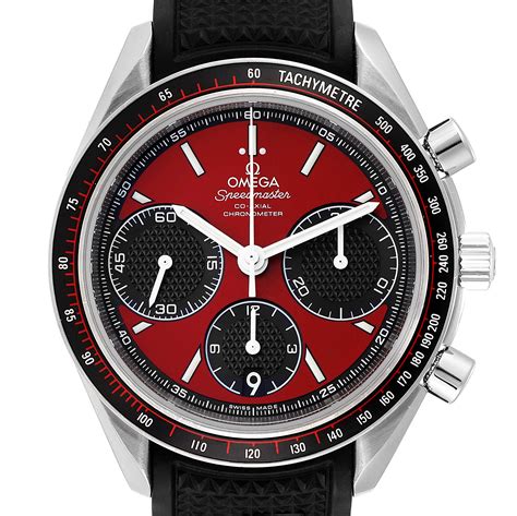 omega speedmaster red.